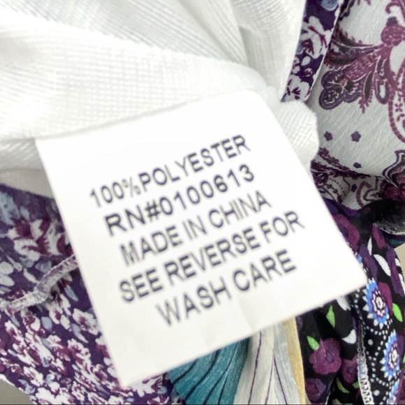 Trés Chic Bohemian Multi-Pattern Halter Midi Dress Patchwork Flounce Sundress S - Picture 15 of 16